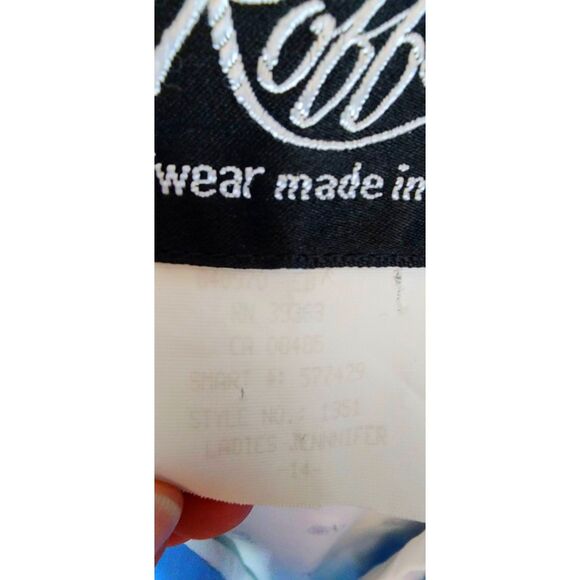 Vintage Roffe 70's or 80's Baby Blue One Piece Snowsuit Ski Suit - Picture 4 of 11